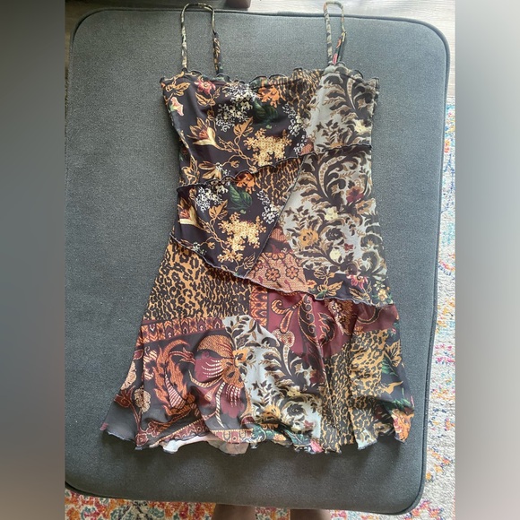 UO Moxie Mesh Slip Dress - Picture 1 of 3